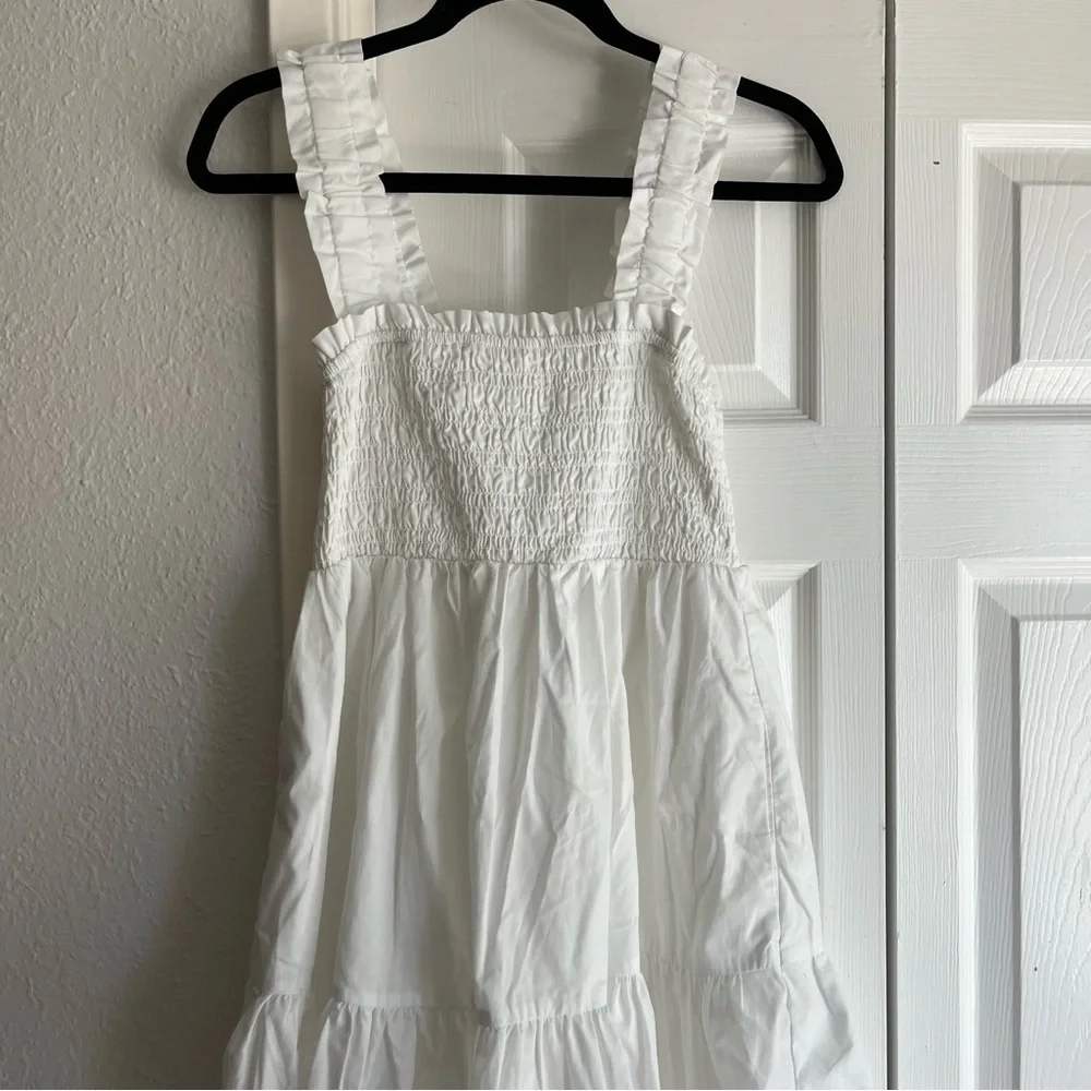 Abercrombie & Fitch Dresses Smocked Bodice Mini Dress - Picture 3 of 8